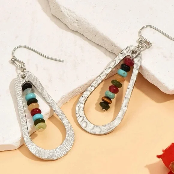 New water drop earrings - Picture 3 of 4